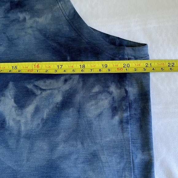 NEW Lululemon Always Agile Tank Diamond Dye True Navy Chambray size L - Picture 7 of 10